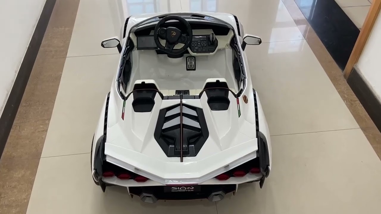 New Licensed Lamborghini SIAN Two Seater Kids Toy Electric Ride on Car