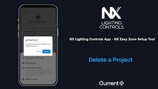 Delete a Project - NX Lighting Controls App screenshot 5