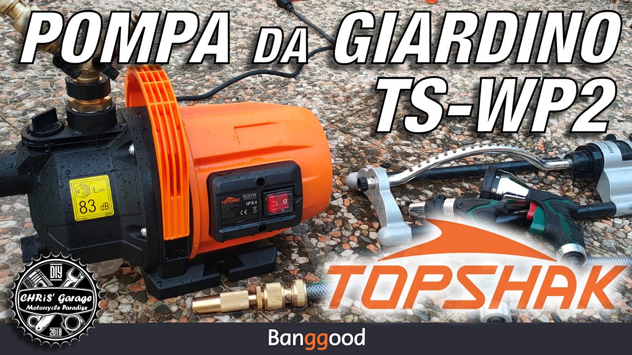 Pompa Dell'Acqua Battipav WP2/S2 Da 1000 L/h - Pompa Da Immersione Per Seghe Da Pietra, Tagliapiastrelle E Tagliapietre Con Serbatoio - Foto 2