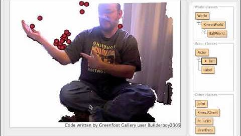 Greenfoot, Java and Kinect at JavaOne 2011