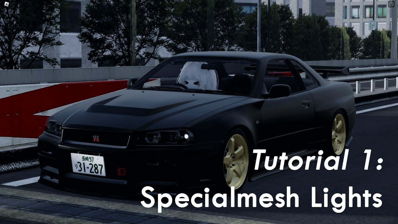 Roblox Slot Car Tutorial #1 | Specialmesh Lights