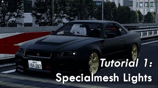 Roblox Slot Car Tutorial #1 | Specialmesh Lights