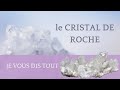 Dcouvrez le cristal de roche et ses bienfaits exceptionnels cristal lithothrapie cristaux