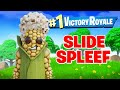 my FIRST EVER win in SLIDE SPLEEF!