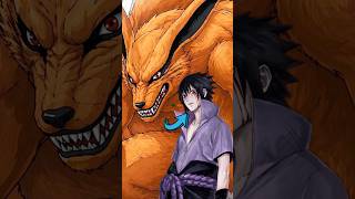 What If Sasuke Uchiha Jinchuriki Of Tail Beast in Naruto #naruto #narutoshippuden #anime