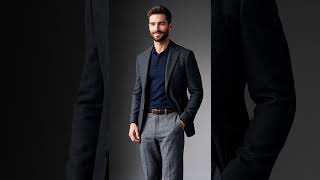 Italian Herringbone Cropped Trousers | VYROXE FW26 Tailoring #vyroxe #fw26 #menswear