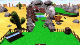 3-D Ultra Minigolf: Playing all the holes screenshot 3