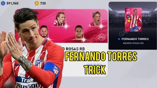 TRICK TO GET FERNANDO TORRES 99 RATING FROM ICONIC MOMENT MADRID ROSAS RB!!PES 2020 MOBILE