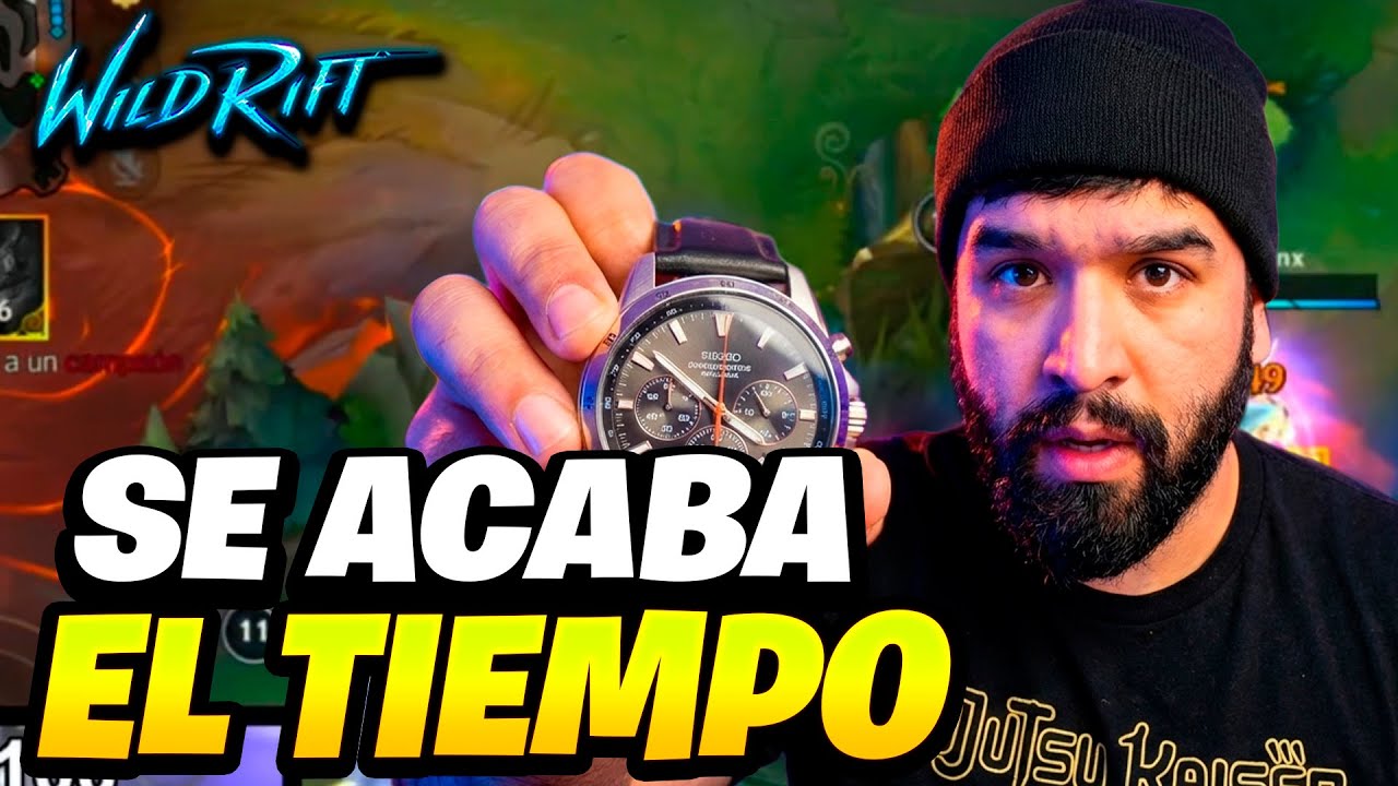 SE ACABA EL TIEMPO PARA SUBIR! | Wild Rift