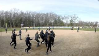 Katie Hendrickson's 2 run home run against Kellogg 4/5/16