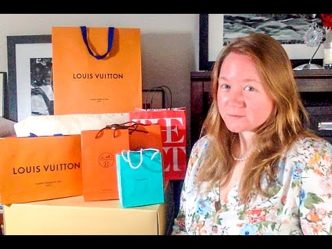 NYC Luxury Shopping HAUL || Louis Vuitton || Hermes || Tiffany & Co || Autumn Beckman - YouTube