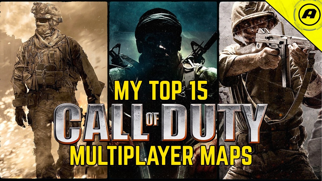My Top 15 Call Of Duty Maps Of All Time - YouTube
