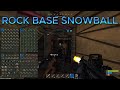 WE SNOWBALLED OUT OF A ROCK BASE! - Rust Console