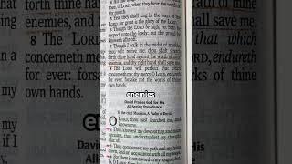 Psalm 138:7-8 | KJV | Holy Bible | Don’t Worry GOD will take care of your enemies….