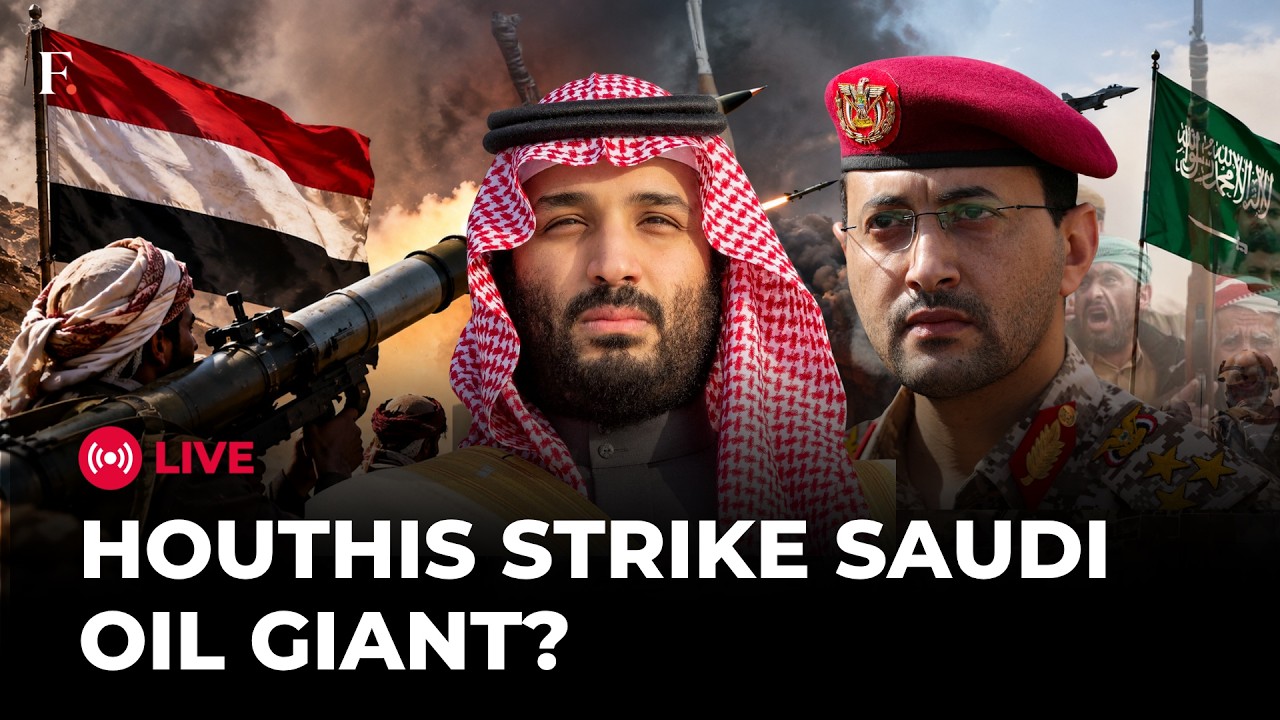 SAUDI HOUTHIS WAR LIVE | Houthis Claim ‘Successful’ Aramco Strike In Saudi Capital thumbnail