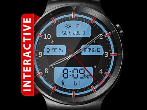 Chrome LED HD Watch Face