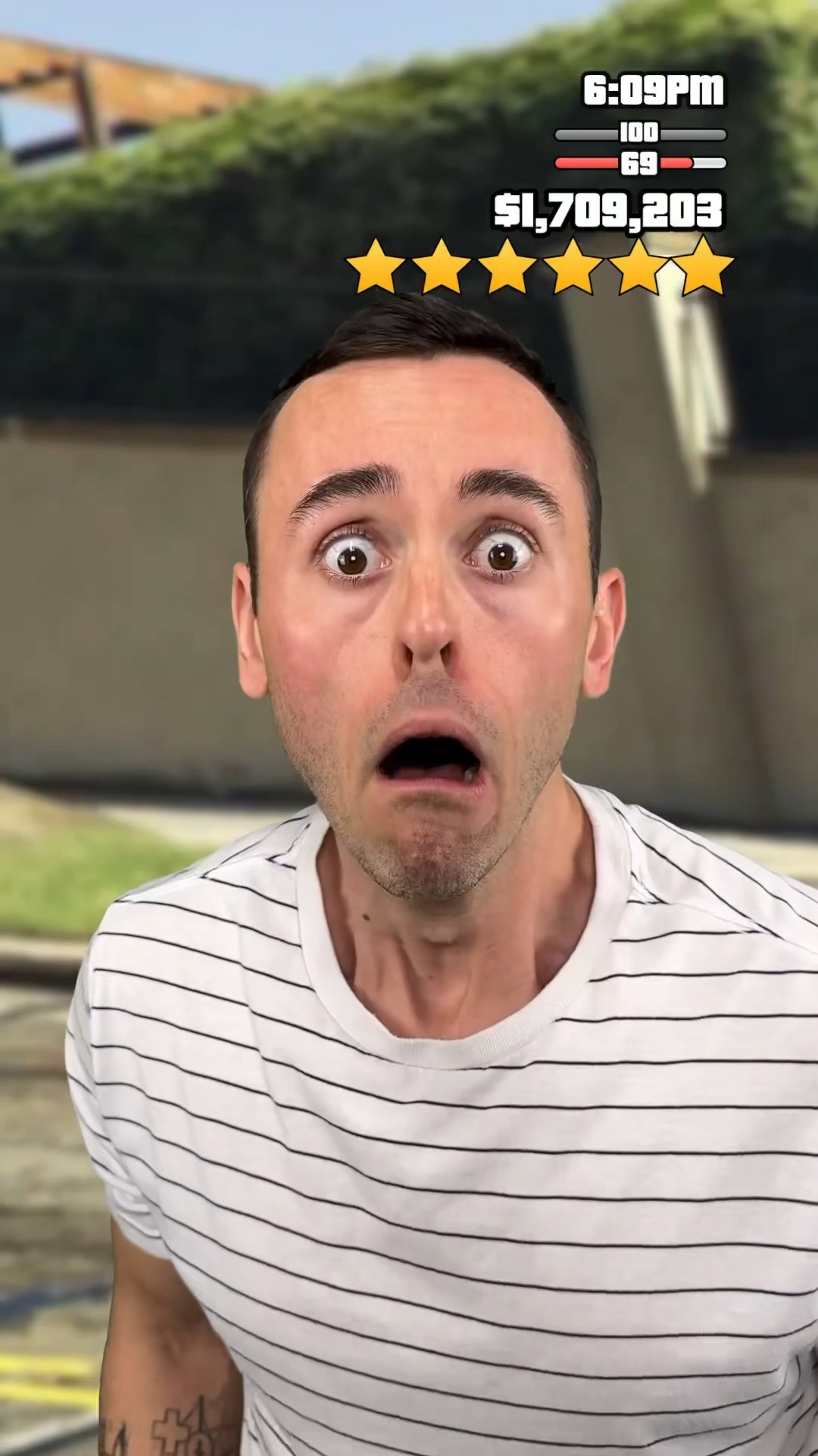 When GTA 5 Cops Run After You…