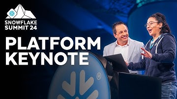Snowflake Summit 2024 | Platform Keynote