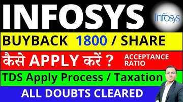 INFOSYS SHARE BUYBACK I infosys share latest news i INFOSYS BUYBACK APPLY I infy buyback TDS APPLY