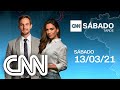 CNN SÁBADO TARDE - 13/03/2021