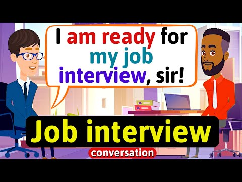 Job interview in English (Practice English Conversation) Improve English Speaking Skills Everyday