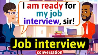 Job interview in English (Practice English Conversation) Improve English Speaking Skills Everyday