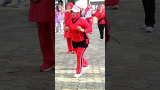 Menyala Kakak Ku shorts senam vlog aerobic