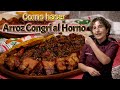 Como hacer un delicioso Arroz Congri, al horno, cubano! con muchísimo sabor. 😀👩🏻‍🍳🇨🇺