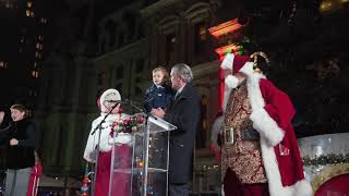 City Of Philadelphia Tree Lighting Celebration!!