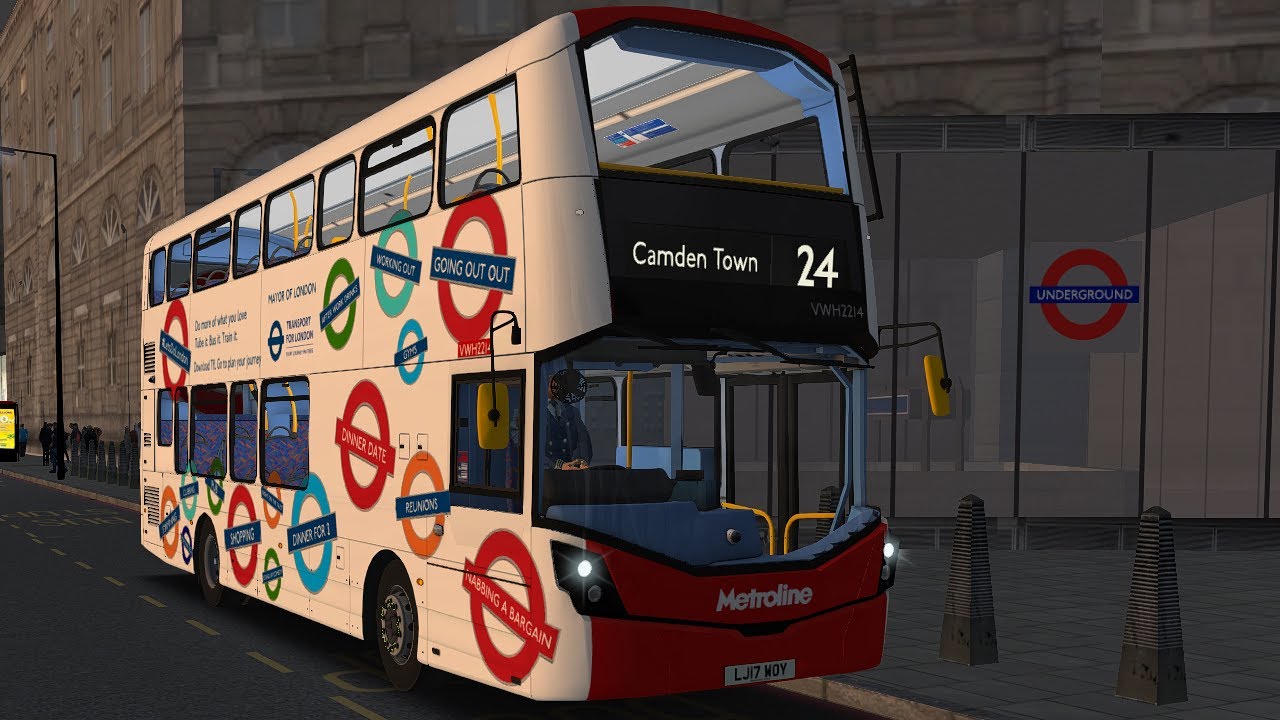OMSI 2 Pimlico | Metroline takeover Camden and win back Route 24 to Hampstead Heath w/ G3 B5LHs