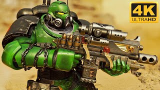 Salamanders INFILTRATOR vs Tyranid Swarm - Warhammer 40k Space Marine 2 (4K)