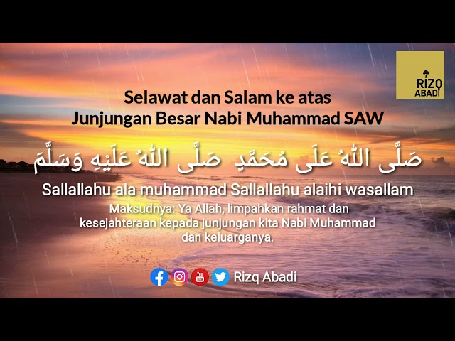 SELAWAT NABI MUHAMMAD 100X class=