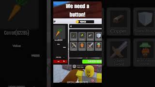 We need a Sell All Button!!! #dvplays #highrealms #roblox