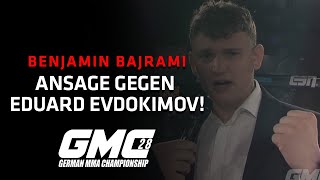 Benjamin Bajrami fordert Eduard Evdokimov bei #GMC28