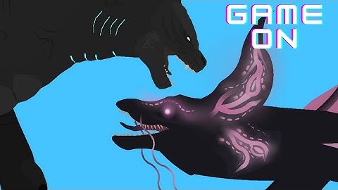 Godzilla vs Tiamat Godzilla X Kong the new Empire Sticknodes animation