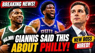 🚨 BREAKING NEWS! GIANNIS STUNS SIXERS FANS & PHILADELPHIA MAKES HUGE MOVE!