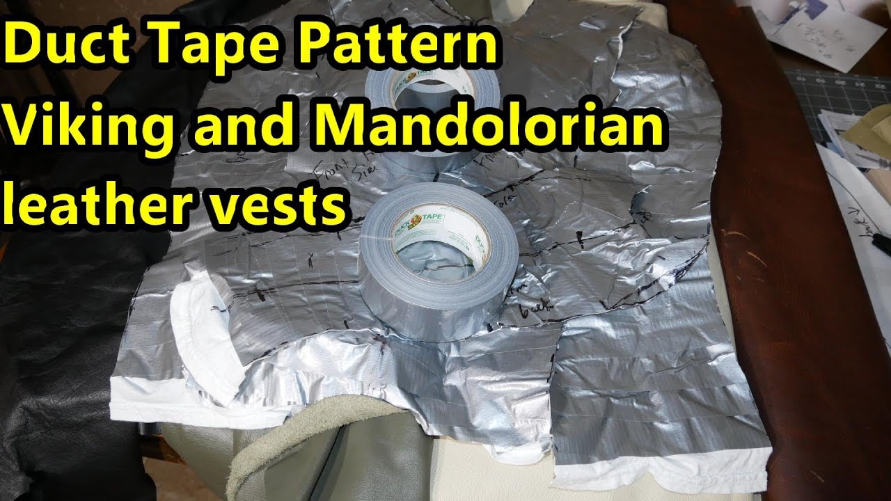 Duct tape vest pattern YouTube
