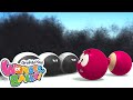Wonderballs | White VS Black Crayon | Funny Cartoon for Children | Wonderballs Playground