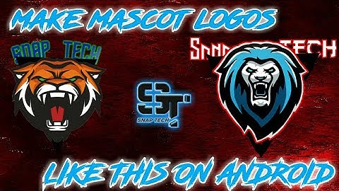How to make Mascot logo on Android/Ios