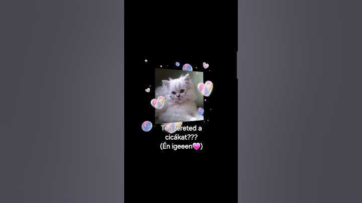 Te szereted a cicákat?