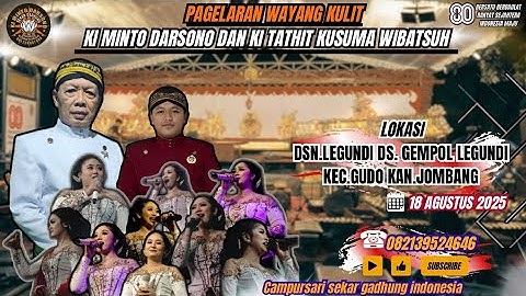 🛑 WAYANG KULIT DALANG KI MINTO DARSONO & KI THATHIT K.W. // "WAHYU PURBO SEJATI" // LIVE JOMBANG