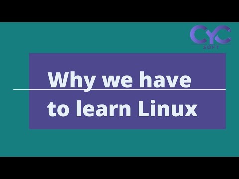 Why we have to learn Linux|Vanya Raj|CYC Guidance Pvt Ltd