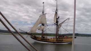 Tall Ship Battle Cruise Coos Bay, OR - Hawaiian Chieftain vs Lady Washington