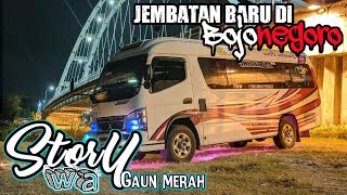 STORY WA - GAUN MERAH