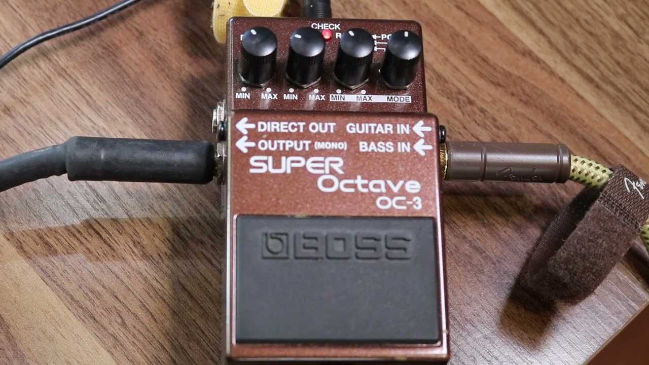 Boss OC3 Octave Pedal Demo & Review [PRICE IN DESCRIPTION] - YouTube