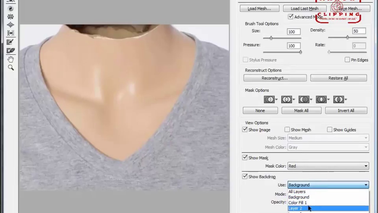 Ghost Mannequin Photoshop Tutorial