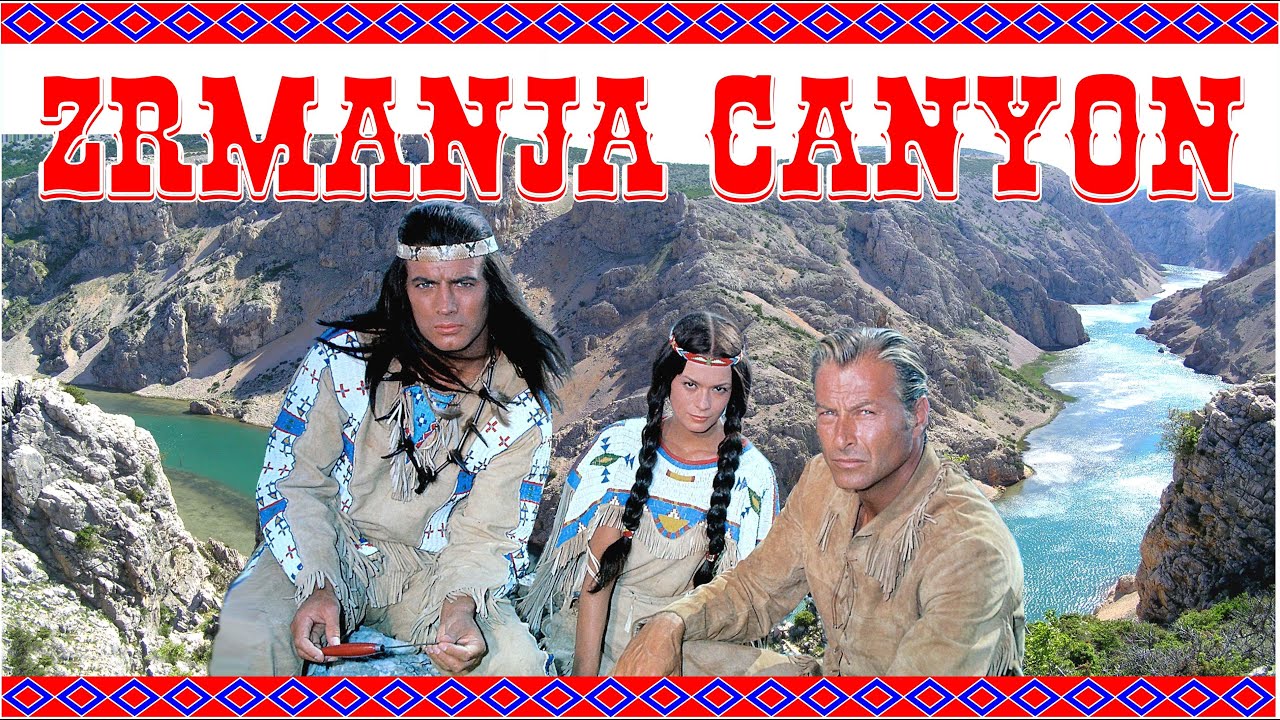 Zrmanja Canyon Plateau Rio Pecos Winnetou Old Shatterhand Drehorte Kroatien Pierre Brice Lex Barker