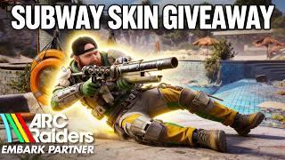 🔴 LIVE ARC Raiders: GIVING AWAY SUBWAY CODES - Embark Partner