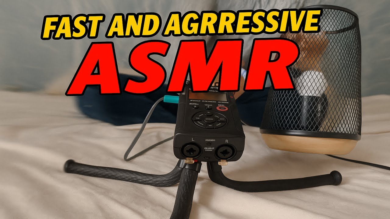 Fast & Chaotic Scratching ASMR  ⚡🔥