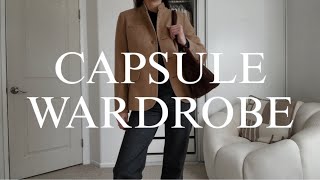 CLASSY WINTER CAPSULE WARDROBE 2025 | Effortless, Chic & Timeless Essentials ✨|The Allure Edition